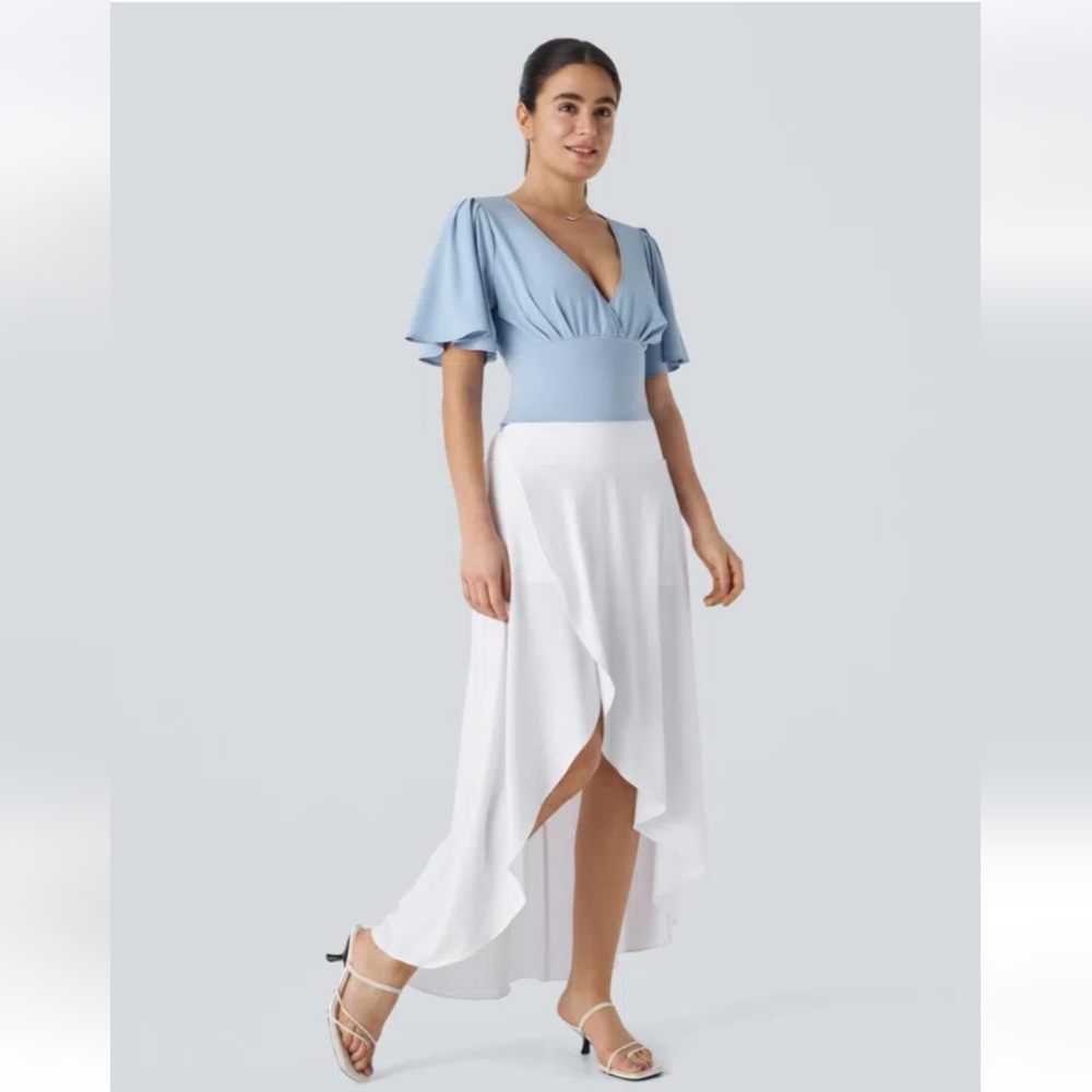 Halara Breezeful Quick Dry Cropped Blouse - Picture 3 of 3